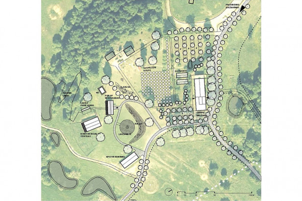 Farmers Circle - Site plan, © © Aiste Rakauskaite, Photographer: © Aiste Rakauskaite