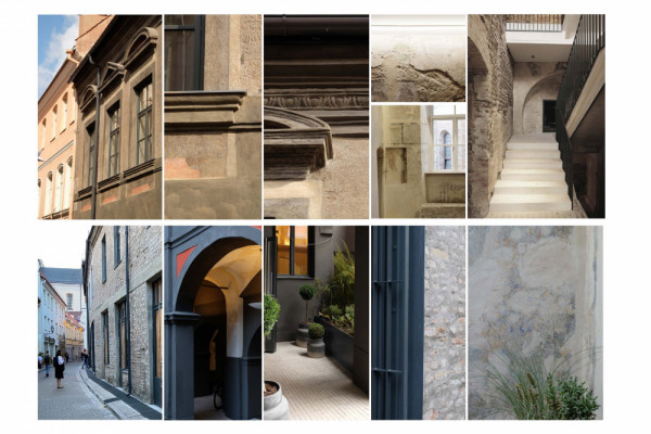 Vainiai Palace rehabilitation „Senatorių pasažas“ - textures of architecture before and after, © DO ARCHITECTS, Photographer: DO ARCHITECTS