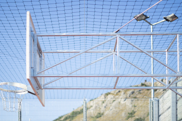 Olivia Stein Architektur - Funcourt - Basketballkonstruktion.jpg, © Olivia Stein Architektur ZT GmbH, Photographer: Tobias Colz