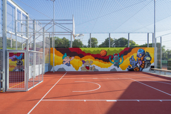 Olivia Stein Architektur - Funcourt - Basketball.jpg, © Olivia Stein Architektur ZT GmbH, Photographer: Tobias Colz