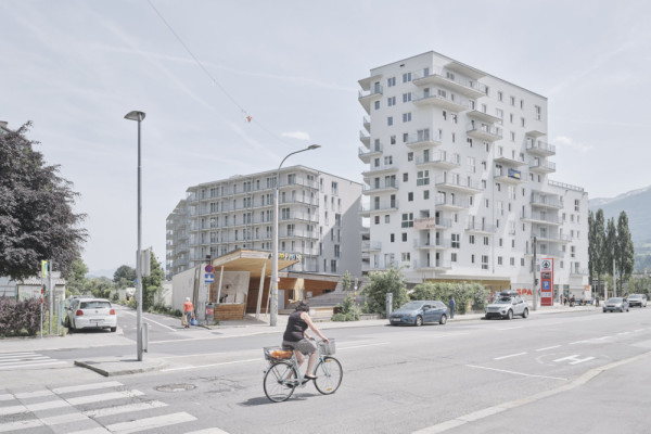 Campagne Reiter Areal, Innsbruck - Straßenansicht, © David Schreyer, Photographer: David Schreyer