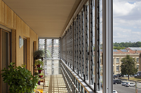LIPSKY_F.05_PARIS_BOULOGNE_Loggia Open.jpg, © ©lipsky+rollet architectes, Photographer: Paul Raftery
