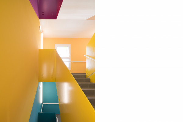 J12 - staircase student dormitory, © Freimüller Söllinger Architektur, Photographer: A. Ehrenreich