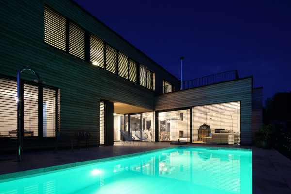 06_Outdoor ambient at night, © architekturbox ZT GmbH, Photographer: Christian Brandstätter