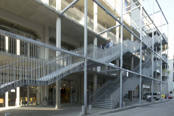 Brotfabrik - open staircase, © Freimüller Söllinger Architektur, Photographer: A. Ehrenreich
