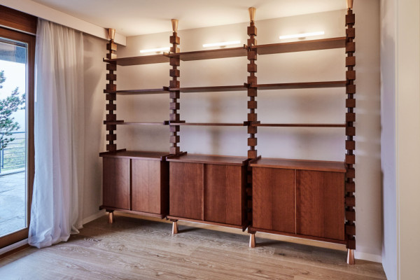 Custom made library, © Douglas Mandry, Photographer: Douglas Mandry