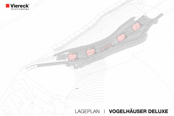 Vogelhäuser Deluxe Lageplan, © Viereck Architekten ZT-GmbH, Photographer: Viereck Architekten ZT-GmbH