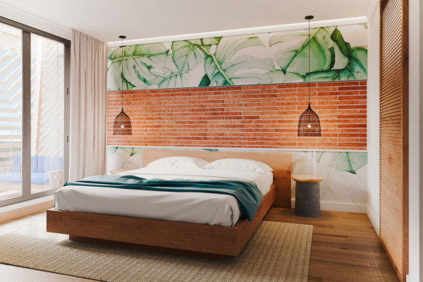 Landmark Beach Resort Bedroom_Rendering, © Studio Elementals, Photographer: Aaxy Studio