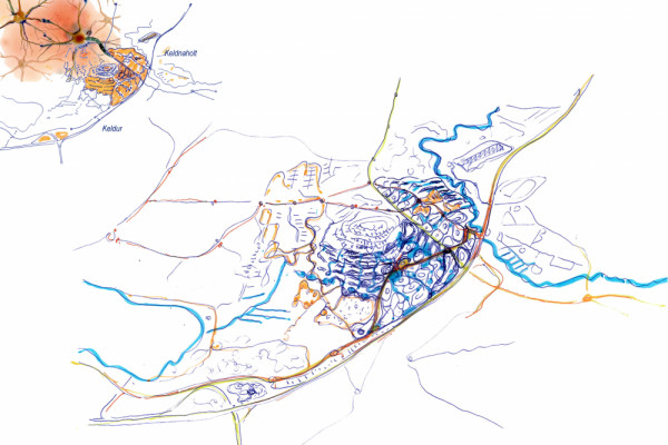 The Iceland Strategy - Interconnected Cells on Energetic Landscape, © Marina Mather, Photographer: Marina Mather