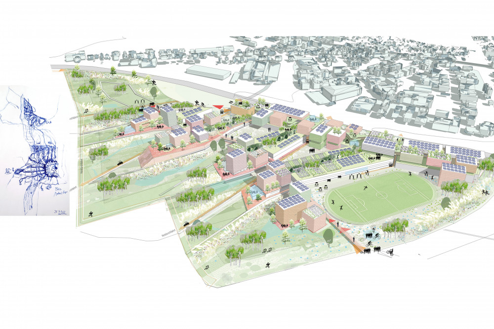 Stadtquartier & BKA - Campus, © Marina Mather, MM.WERK, Photographer: Marina Mather, MM.WERK