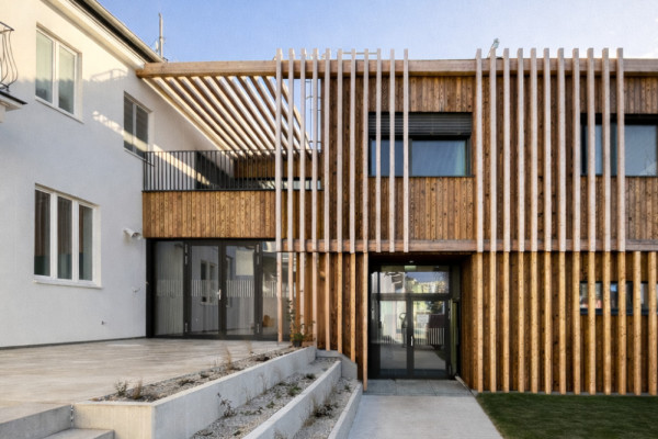 Eingang, Picturerights © Veit Aschenbrenner Architekten