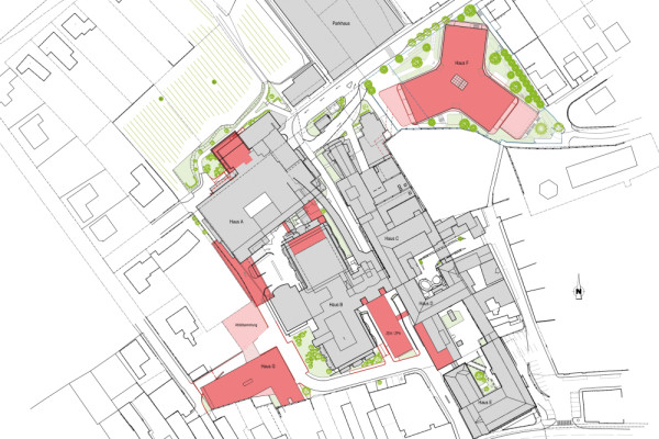 KH BB Eisenstadt - Masterplanung, Picturerights © ARGE PWD