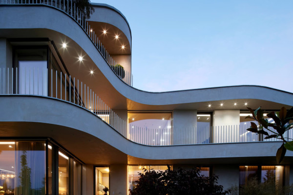 Gahleitner Architekten_Villa_Bodensee_Modern_Architektur_Organisch_Nacht.jpg, Picturerights © Wimmer Gahleitner | Picture © Roland Wimmer