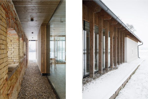 Neubau neben Bestand/ Ansicht West, Picturerights © Gregor Graf
