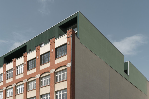 Detail Aufstockung, Picturerights © Holzer Kobler Architekturen | Picture © Jan Bitter