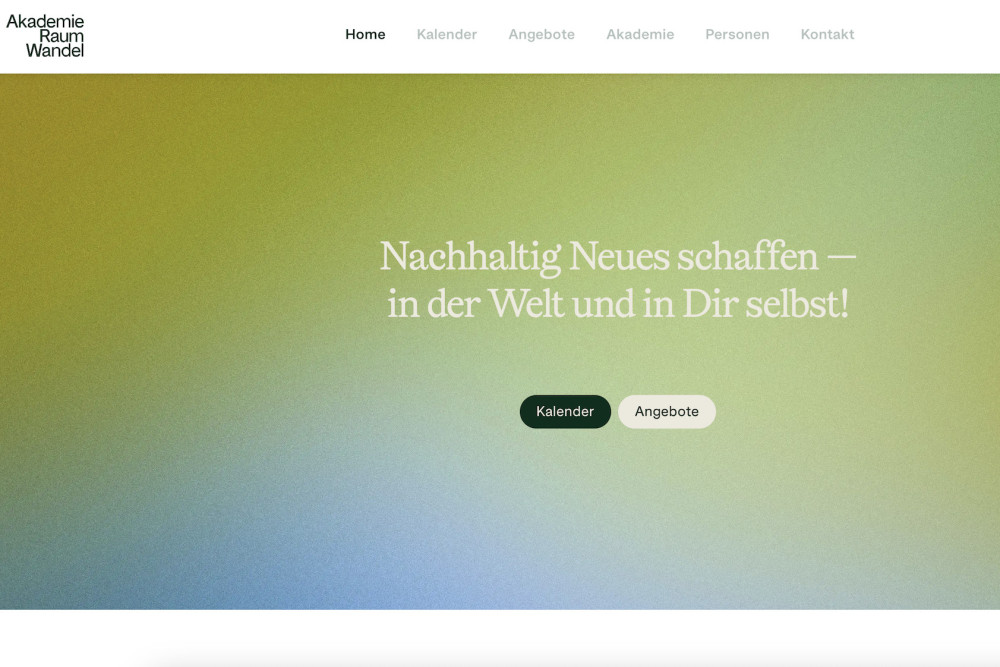 Akademie, Picturerights © Akademie für Raum und Wandel | Picture © Dr. Isabel Zintl