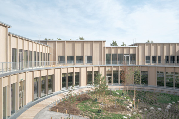 Maatulli School and Kindergarten - Terrace, Picturerights © Fors Arkitekter | Picture © Tuomas Uusheimo