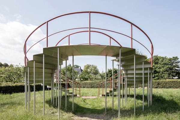 Scenery Pavilion - Reflective side, Picturerights © Fors Arkitekter | Picture © Astrid Maria Busse Rasmussen Scenery Pavilion - Reflective side, Picturerights © Fors Arkitekter | Picture © Astrid Maria Busse Rasmussen