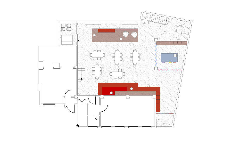 Floor plan / Studio, Picturerights © INPULS
