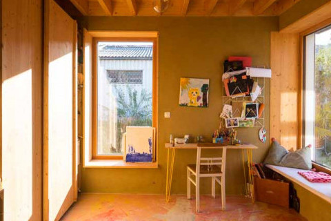 Straw House_Ladys Room.jpg, Picturerights © Rupert Steiner Straw House_Ladys Room.jpg, Picturerights © Rupert Steiner