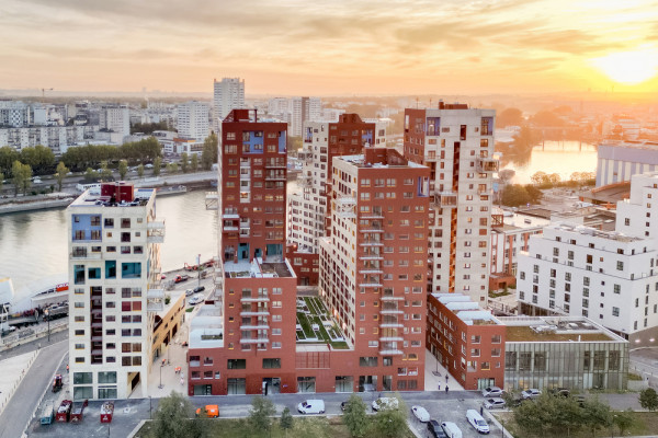 A new skyline for Ivry-sur-Seine and the banks of the River Seine., Picturerights © Nicolas Grosmond A new skyline for Ivry-sur-Seine and the banks of the River Seine., Picturerights © Nicolas Grosmond