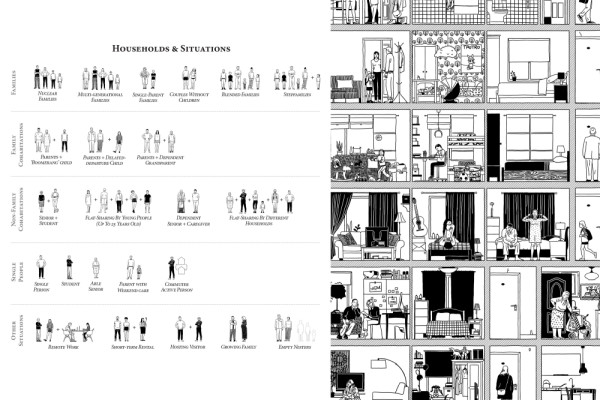 We started with meticulous research into contemporary household diversity, their needs, and the temporality of them, through extensive interviews, discussions and statistical/empirical analysis., Picturerights © STAR strategies + architecture | Picture © - We started with meticulous research into contemporary household diversity, their needs, and the temporality of them, through extensive interviews, discussions and statistical/empirical analysis., Picturerights © STAR strategies + architecture | Picture © -