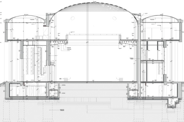 cross section of the building.jpg, Picturerights © Studio "Randić i suradnici" | Picture © Barbara Horvatić cross section of the building.jpg, Picturerights © Studio "Randić i suradnici" | Picture © Barbara Horvatić