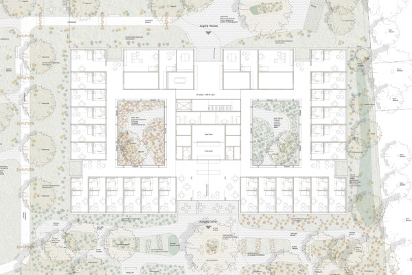 Floor plan, Picturerights © Kaufmann Simoncini Architekten Floor plan, Picturerights © Kaufmann Simoncini Architekten