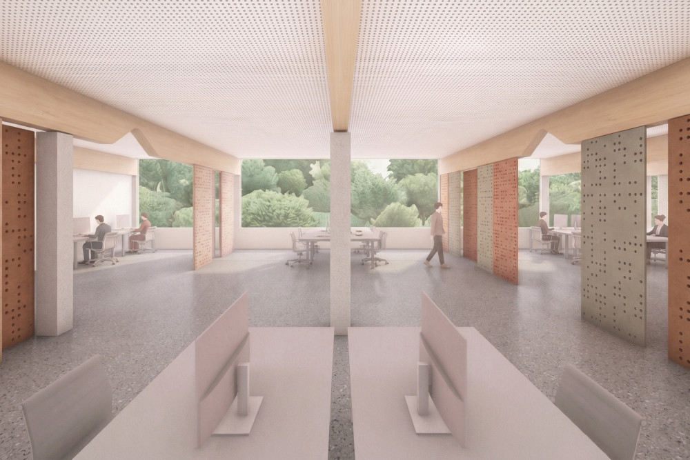 visual collage, Picturerights © Kaufmann Simoncini Architekten