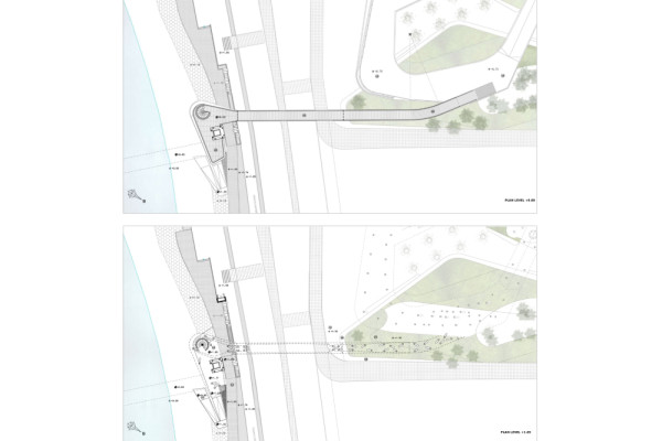 PHOTO 6 Footbridge level and ground level plans .jpg, Picturerights © Margarita Danou PHOTO 6 Footbridge level and ground level plans .jpg, Picturerights © Margarita Danou