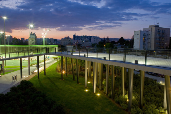 PHOTO 4 Athletic Park elevated platform - View of the park and the city.jpg, Picturerights © MARGARITA DANOU | Picture © FRANGINOS THEODOROU PHOTO 4 Athletic Park elevated platform - View of the park and the city.jpg, Picturerights © MARGARITA DANOU | Picture © FRANGINOS THEODOROU