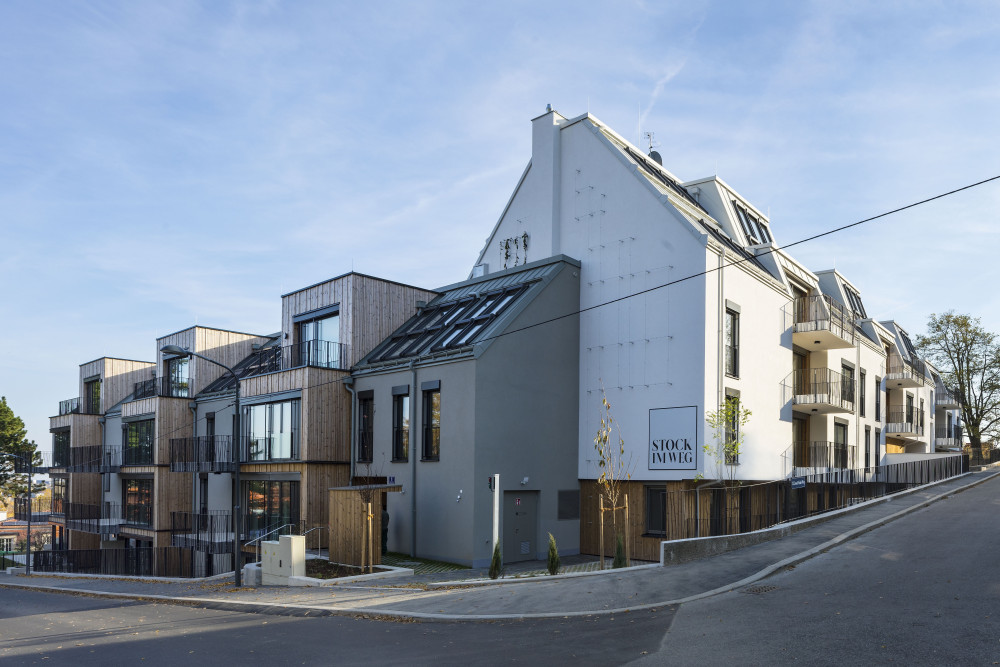 North-West Street View: Breaking the Monolithic Mass, Picturerights © roh Architekten ZT GmbH | Picture © Rupert Steiner