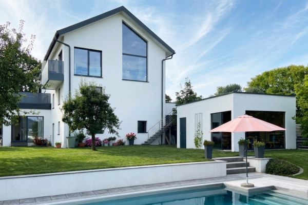 HOUSE V | Exterior view, garden side, Picturerights © MO | Picture © Olivia Wieser HOUSE V | Exterior view, garden side, Picturerights © MO | Picture © Olivia Wieser