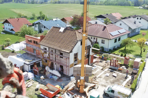 HOUSE V | Construction site, Picturerights © MO | Picture © Olivia Wieser HOUSE V | Construction site, Picturerights © MO | Picture © Olivia Wieser