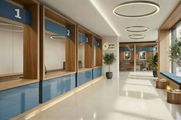 Nova Bank – Main Lobby, Picturerights © © Studio Lata, 2026 | Picture © Studio Lata Nova Bank – Main Lobby, Picturerights © © Studio Lata, 2026 | Picture © Studio Lata