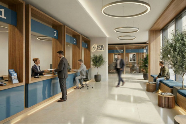 Nova Bank – Main Lobby, Picturerights © © Studio Lata, 2026 | Picture © Studio Lata Nova Bank – Main Lobby, Picturerights © © Studio Lata, 2026 | Picture © Studio Lata