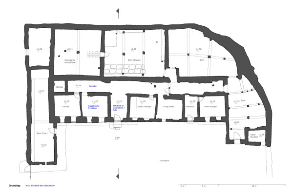 3 Uzunyayla_Grundriss-Dorfhaus.jpg, Picturerights © RWTH Aachen_Abdullah Gül University 3 Uzunyayla_Grundriss-Dorfhaus.jpg, Picturerights © RWTH Aachen_Abdullah Gül University