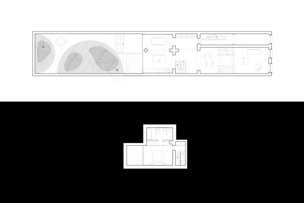 Plan 0_Plan -1_House with an Underground Bedroom_Riham El Moazen.jpg, Picturerights © Riham El Moazen Plan 0_Plan -1_House with an Underground Bedroom_Riham El Moazen.jpg, Picturerights © Riham El Moazen